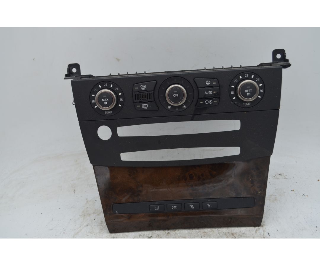 Controllo comando clima Bmw Serie 5 E60 Dal 2003 al 2010 Cod 6411697843501  1749201660048