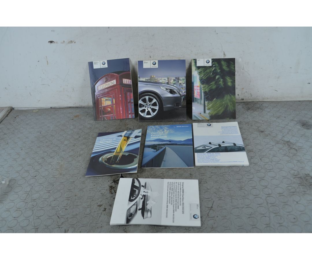 Libretto uso e manutenzione Bmw Serie 5 E60 Dal 2003 al 2010  1749204111783
