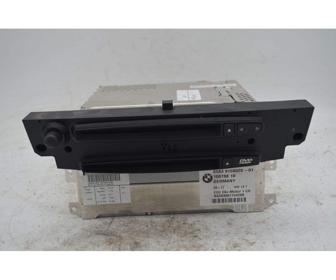 Autoradio Bmw Serie 5 E60 Dal 2003 al 2010 Cod 65839159028-01  1749205961981