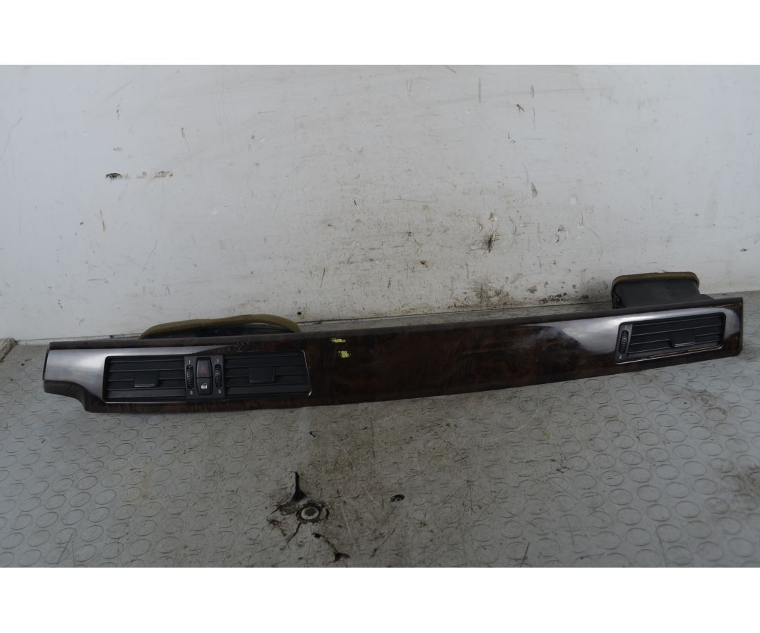 Bocchette Aria Centrali + Pulsantiera Quattro Frecce BMW Serie 5 E60 Dal 2003 al 2010 Cod 6951044-01  1749471800373