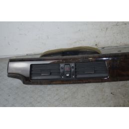 Bocchette Aria Centrali + Pulsantiera Quattro Frecce BMW Serie 5 E60 Dal 2003 al 2010 Cod 6951044-01  1749471800373