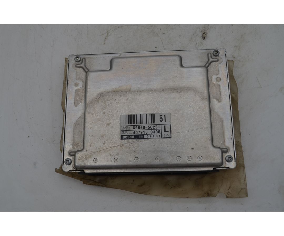 Centralina ECU Toyota Yaris Dal 2005 al 2011 Cod 89660-5C251  1749713814854