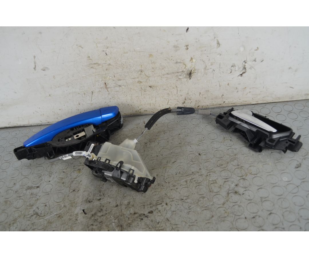 Maniglia Interna Posteriore SX + Maniglia Esterna Peugeot 208 Dal 2023 in poi Cod 9802977390  1750422378162