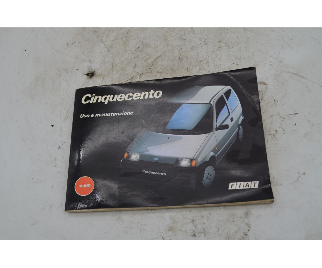 Libretto Uso e Manutenzione Fiat Cinquecento Dal 1991 al 1998  1751377269222
