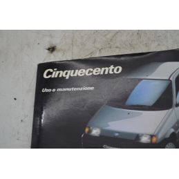 Libretto Uso e Manutenzione Fiat Cinquecento Dal 1991 al 1998  1751377269222