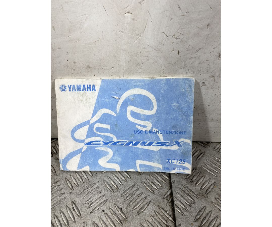 Libretto uso e Manutenzione Yamaha Cygnus X 125 Dal 2006 al 2013  1751528855311