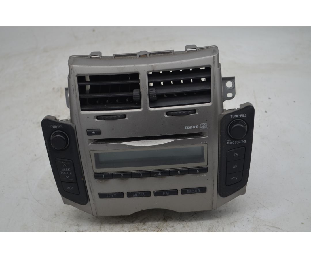 Autoradio Toyota Yaris Dal 2007 al 2011 Cod 86120-0D500  1751636186505