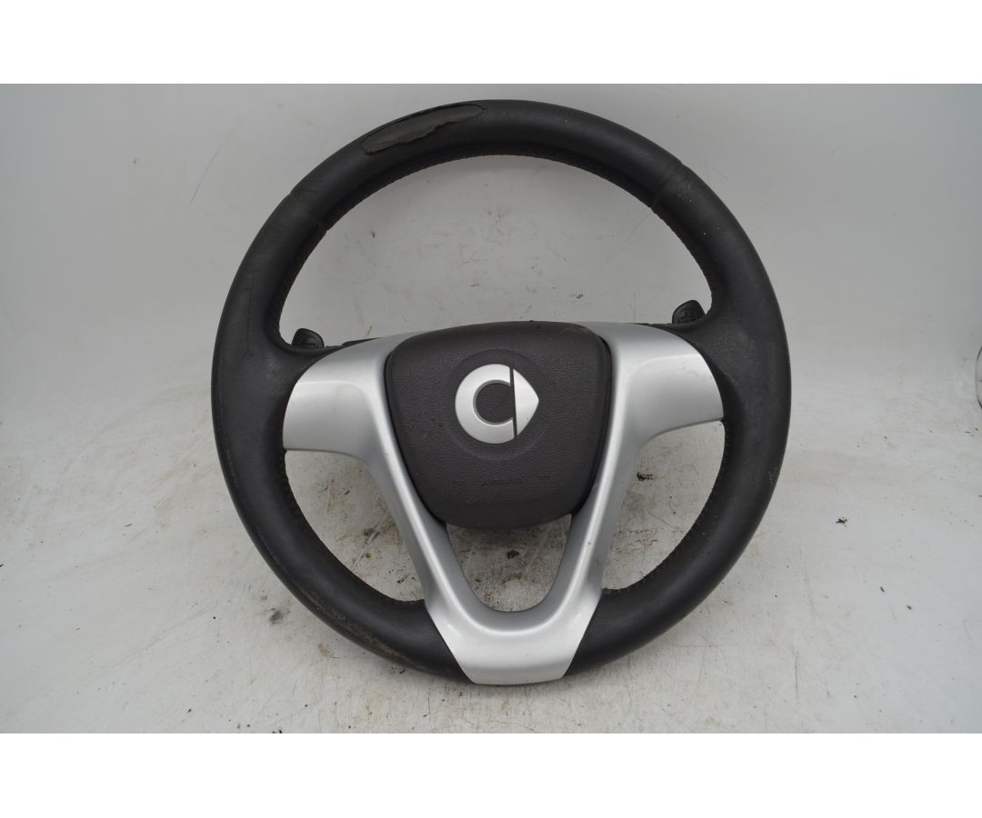 Volante con Palette + Airbag + Contatto Spiralato Smart ForTwo W451 Dal 2007 al 2014 Cod A4514600218C72U  1752051514430
