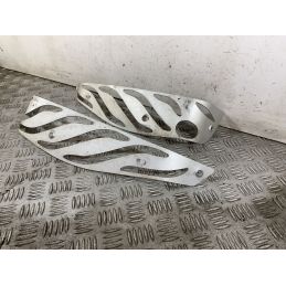 Coppia Piastre Pedana Poggiapiedi Piaggio MP3 300 HPE Sport Dal 2019 Al 2025  1752159824615