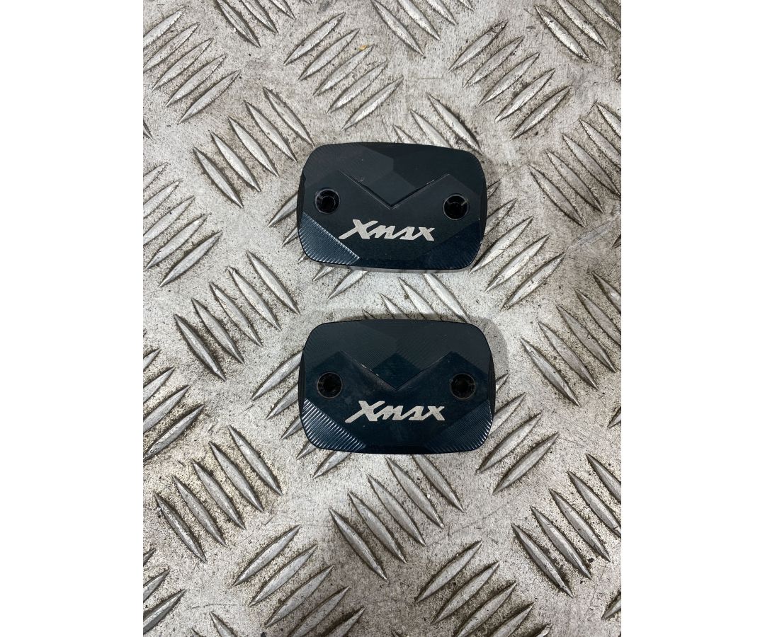 Coppia Tappi Serbatoio Olio Freni Yamaha Xmax X-max 400 dal 2017 al 2020  1752224991792