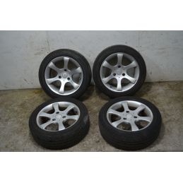 Treno Completo Gomme e Cerchi Smart ForTwo W450 Dal 1998 al 2007 Misura 195/50 R15 82 V 3 Fori Misura 175/55 R15 77T 3 Fori  ...