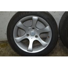 Treno Completo Gomme e Cerchi Smart ForTwo W450 Dal 1998 al 2007 Misura 195/50 R15 82 V 3 Fori Misura 175/55 R15 77T 3 Fori  ...