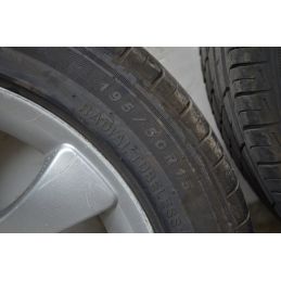 Treno Completo Gomme e Cerchi Smart ForTwo W450 Dal 1998 al 2007 Misura 195/50 R15 82 V 3 Fori Misura 175/55 R15 77T 3 Fori  ...
