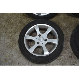 Treno Completo Gomme e Cerchi Smart ForTwo W450 Dal 1998 al 2007 Misura 195/50 R15 82 V 3 Fori Misura 175/55 R15 77T 3 Fori  ...