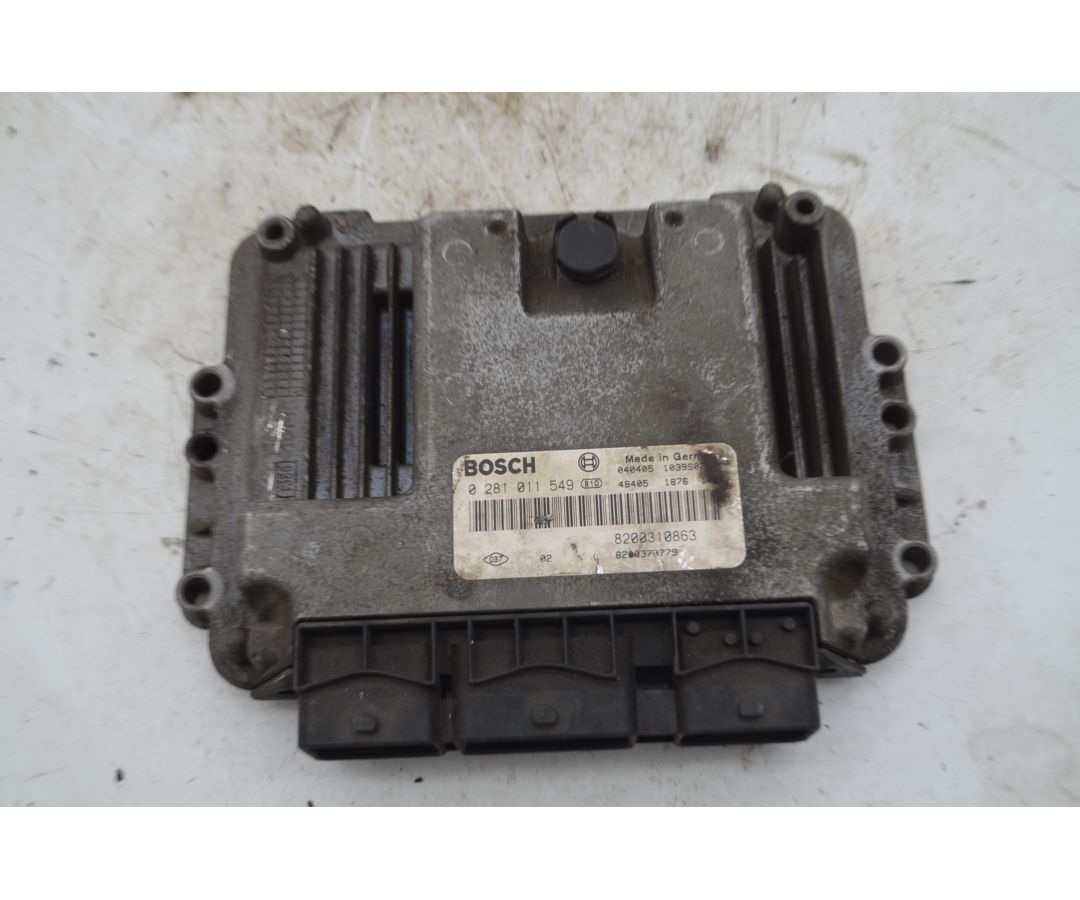 Centralina ECU Renault Megane II Dal 2002 al 2010 Cod 0281011549  1752564361330