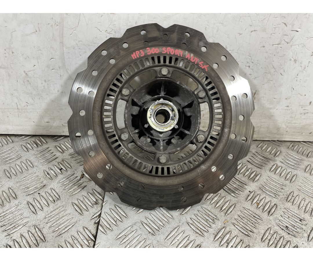 Mozzo Ruota Anteriore Sinistro SX Con Disco Freno Piaggio MP3 300 HPE Sport Dal 2019 Al 2025  1752570369085