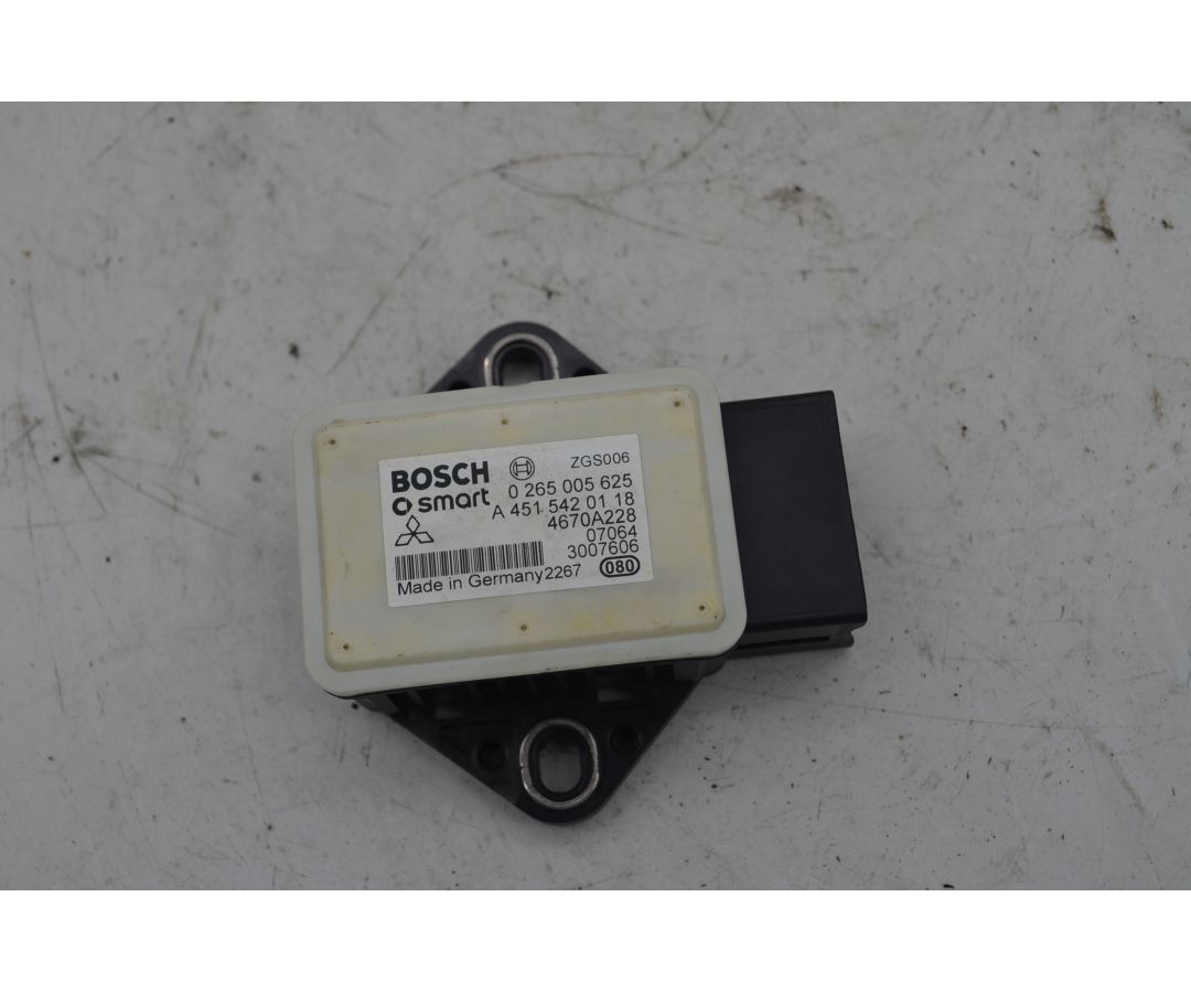 Sensore Imbardata ESP Smart ForTwo W451 Dal 2007 al 2015 Cod A4515420118  1753109894856