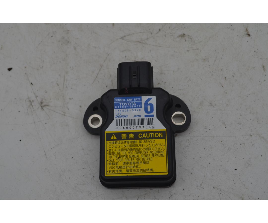 Sensori di Velocita Toyota IQ Dal 2009 al 2014 Cod 89183-48030  1753190119418