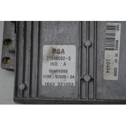 Centralina ECU Citroen Berlingo Dal 1996 al 2008 Cod 21646092-3  1753705220349