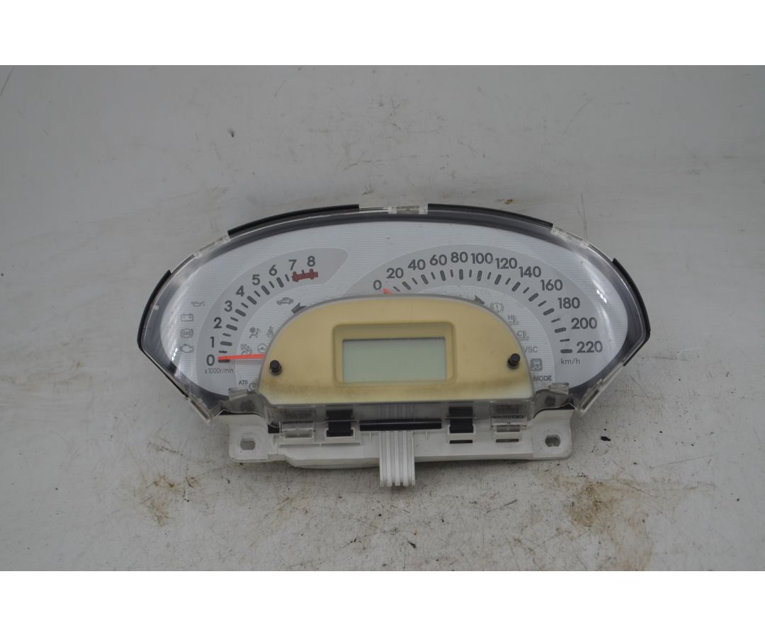 Strumentazione Contachilometri Completa Daihatsu Sirion Dal 2004 al 2015 Cod 769166-520  1753953023167