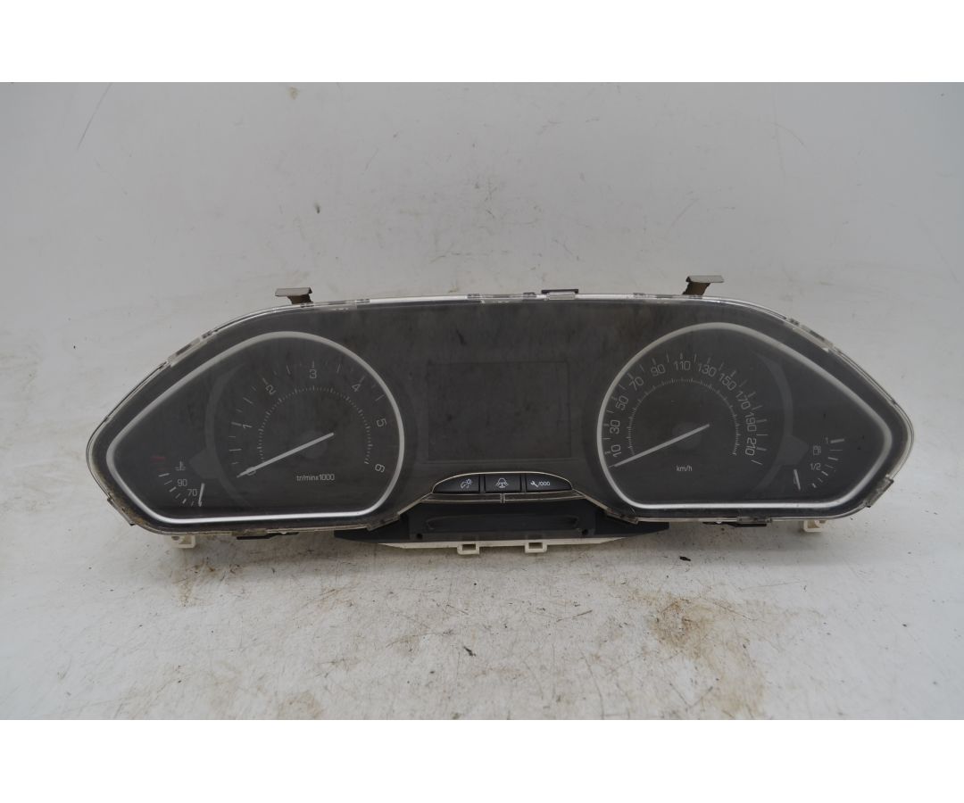 Strumentazione Contachilometri Completa Peugeot 208 Dal 2012 al 2019 Cod 9678558780  1755606634911