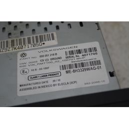 Autoradio Volkswagen Polo 6R Dal 2009 al 2017 Cod 000051218B  1755770207096