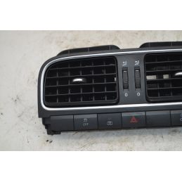 Bocchette Aria Centrali + Pulsantiera Luci Emergenza Volkswagen Polo 6R Dal 2009 al 2017 Cod 6R0819728  1755779241183