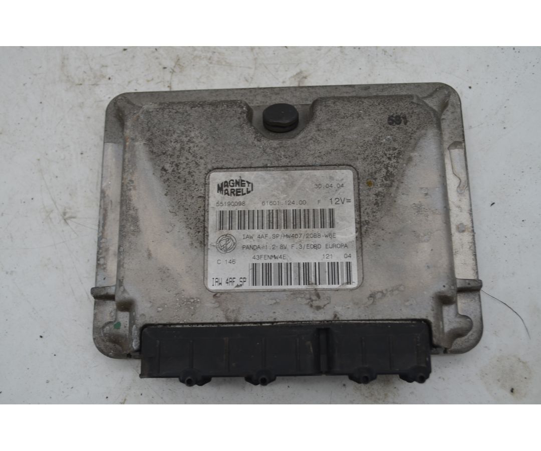 Centralina ECU Fiat Panda Dal 2003 al 2010 Cod 55190098  1756304241630