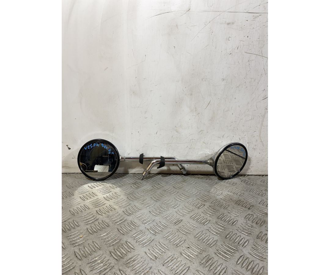 Coppia Specchietti Retrovisori Piaggio Vespa GT 200 L Dal 2003 al 2006  1756977310718