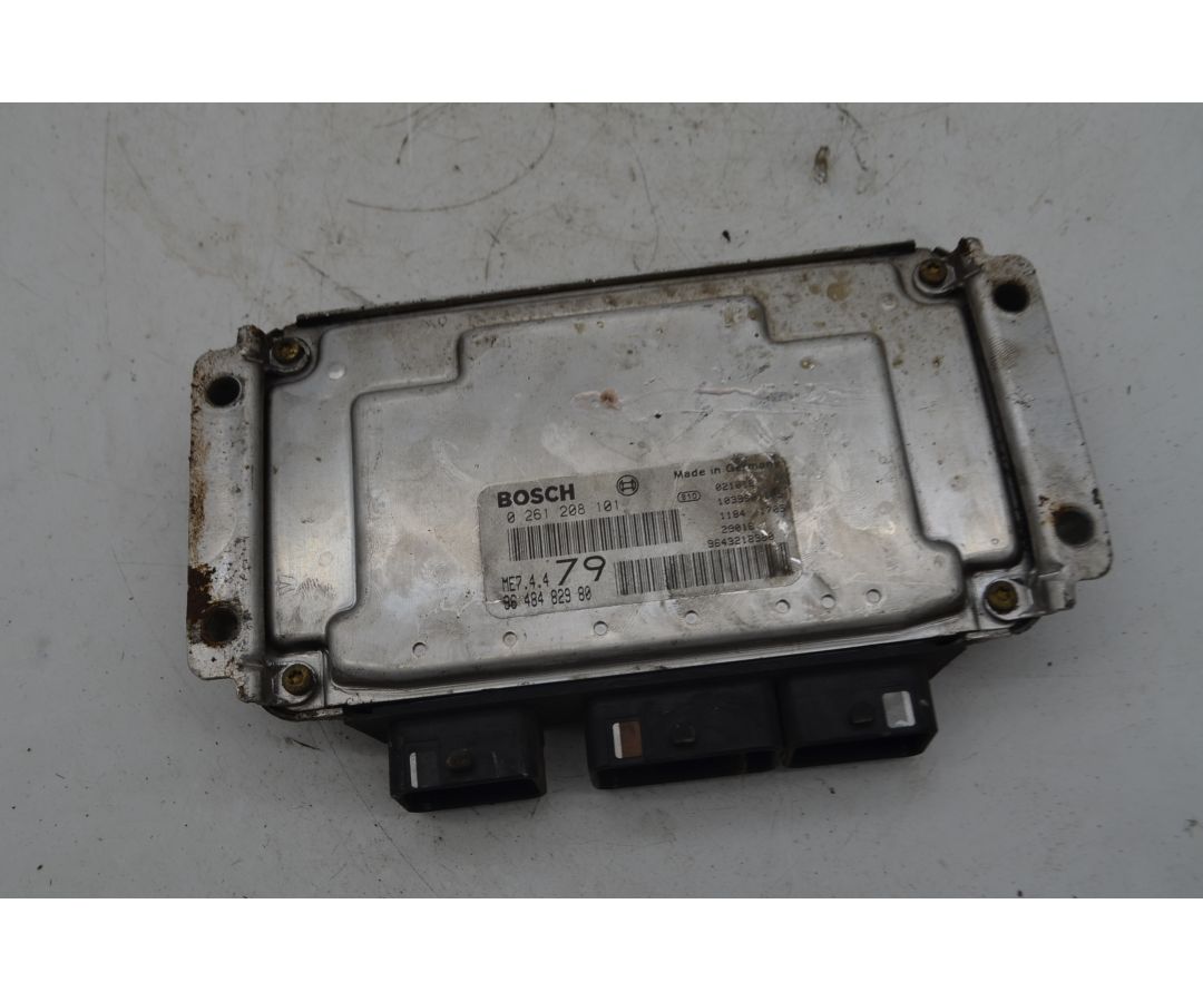 Centralina ECU Peugeot 206 Dal 1998 al 2009 Cod 0261208101  1757414448506