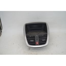 Bocchette Aria Centrale + Display Peugeot 207 Dal 2006 al 2009 Cod 9664483980  1757425437841