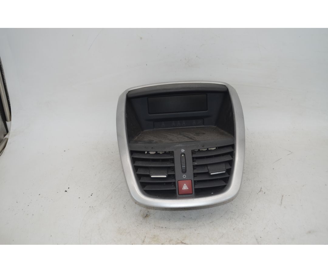 Bocchette Aria Centrale + Display Peugeot 207 Dal 2006 al 2009 Cod 9664483980  1757425437841