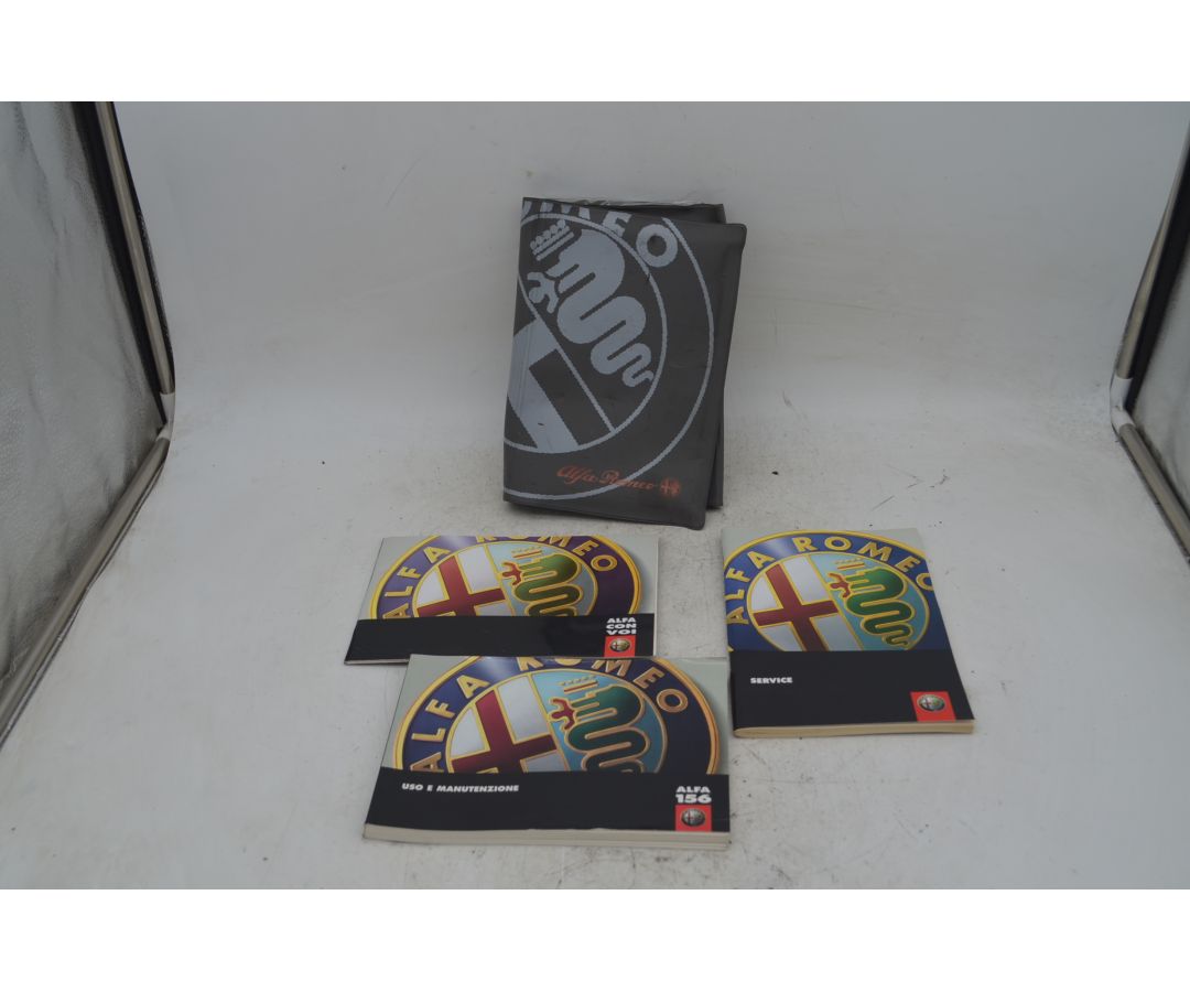 Libretto Istruzioni Alfa Romeo 156 dal 1997 al 2007  1757577375749