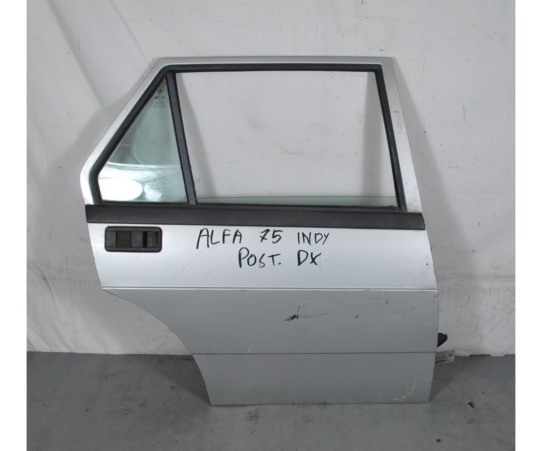 Portiera Sportello Posteriore DX Alfa Romeo 75 Indy dal 1985 al 1988  1623407491517