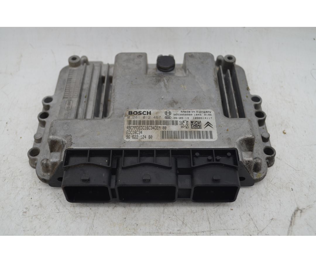 Centralina ECU Peugeot 207 Dal 2006 al 2009 Cod 0281012467  1758198822520