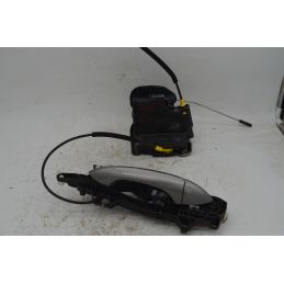 Maniglia Esterna Portiera Anteriore DX + Serratura Opel Astra K Dal 2015 al 2021 Cod 915-C3039072-185  1759148065851
