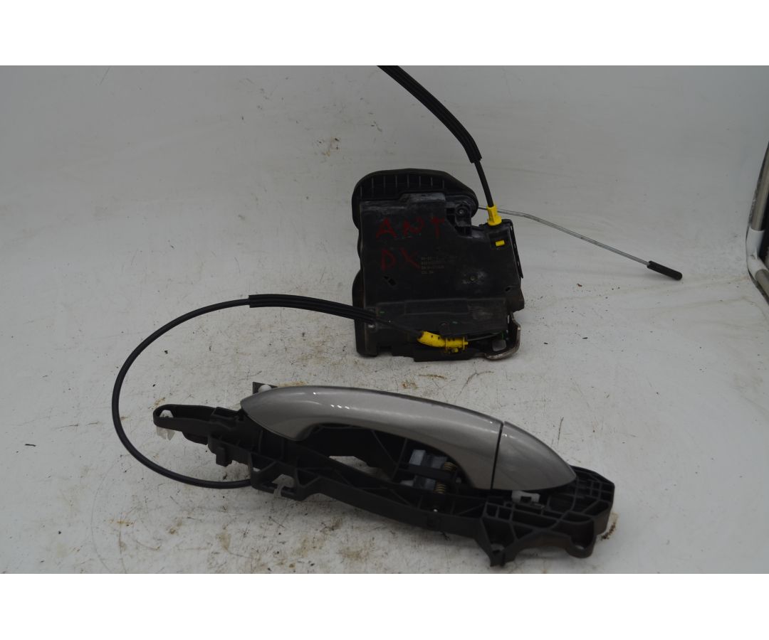 Maniglia Esterna Portiera Anteriore DX + Serratura Opel Astra K Dal 2015 al 2021 Cod 915-C3039072-185  1759148065851