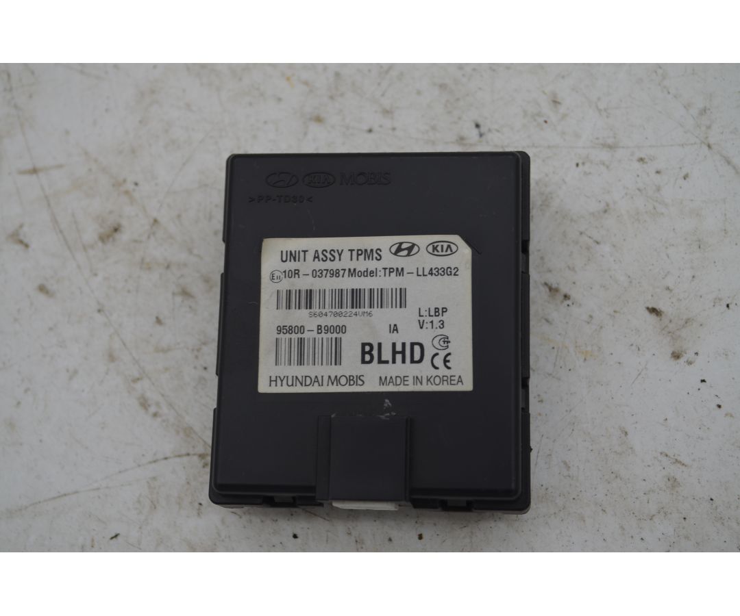 Centralina Immobilizer Hyundai I10 Dal 2013 al 2017 Cod 95800-B9000  1759233888655