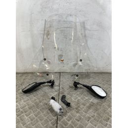 Parabrezza Con Staffe e Specchietti Honda SH 300 Dal 2006 al 2010  1759244038599