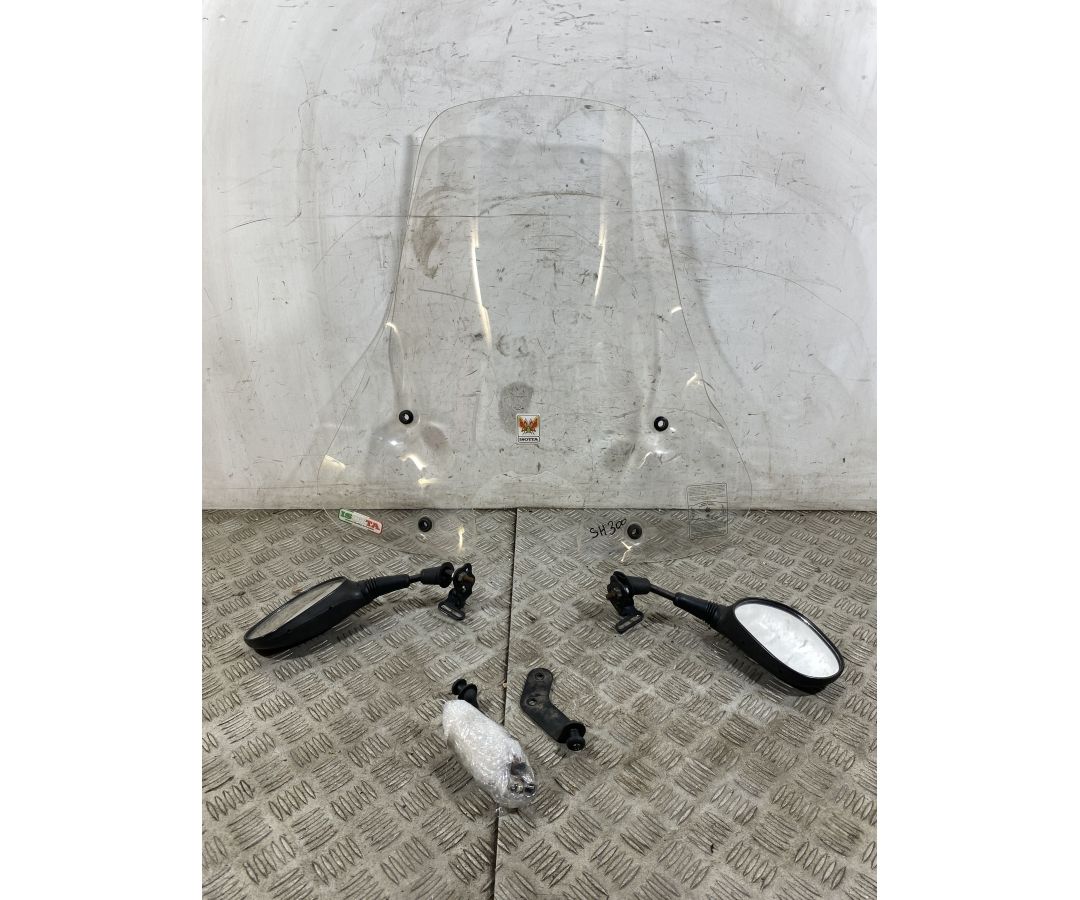 Parabrezza Con Staffe e Specchietti Honda SH 300 Dal 2006 al 2010  1759244038599