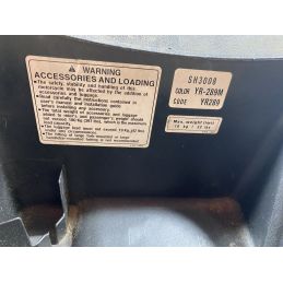 Carena Vano Sottosella Honda SH 300 Dal 2006 al 2010  1759244347486