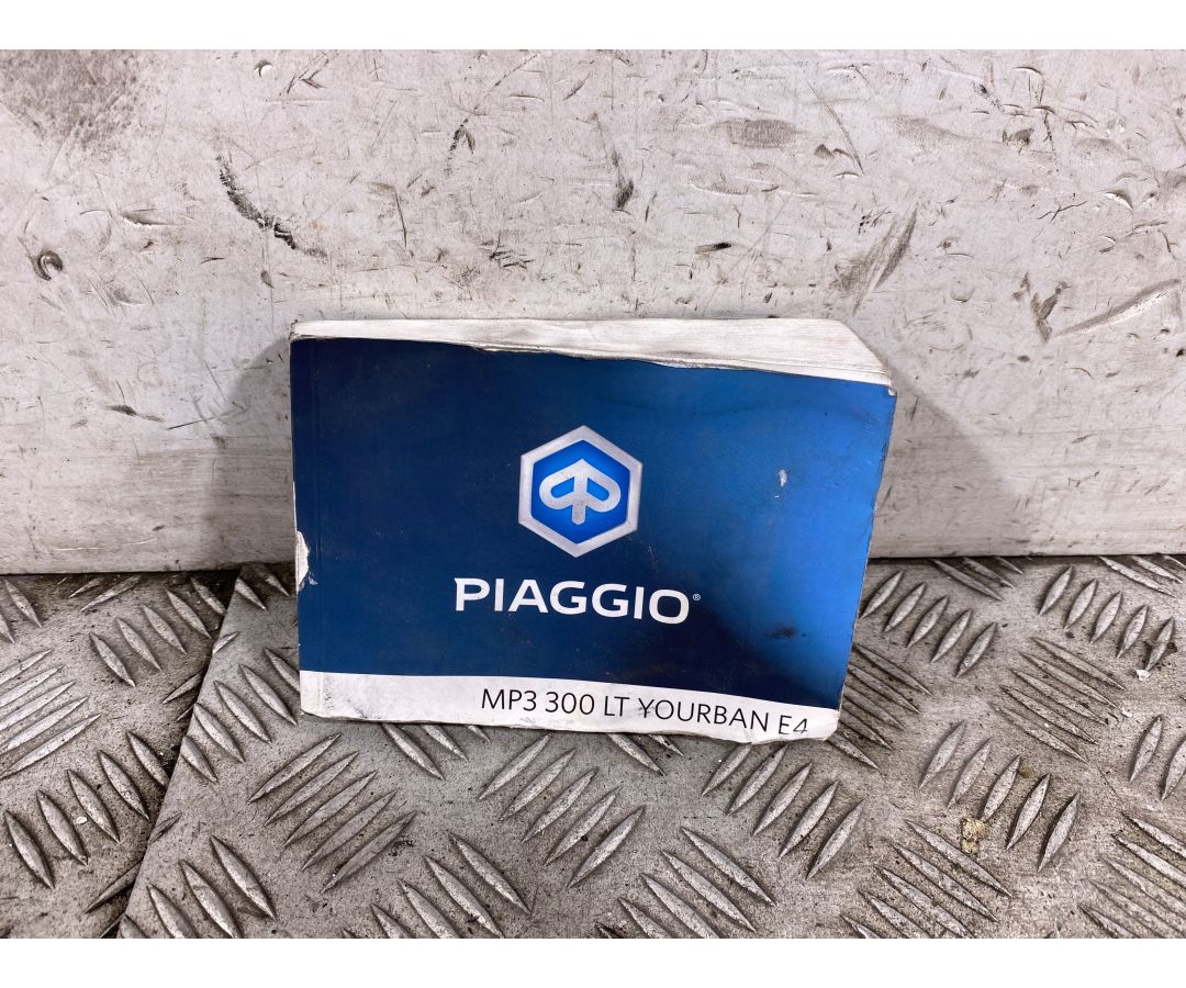 Libretto Uso e Manutenzione Piaggio MP3 Yourban 300ie Dal 2011 al 2018  1759323174569