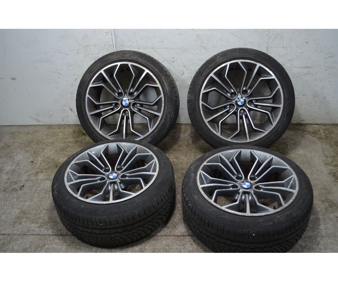 Treno Completo Gomme e Cerchi BMW X1 Dal 2009 al 2015 Misura 225/45/R18 91Y 5 Fori  1759483822096