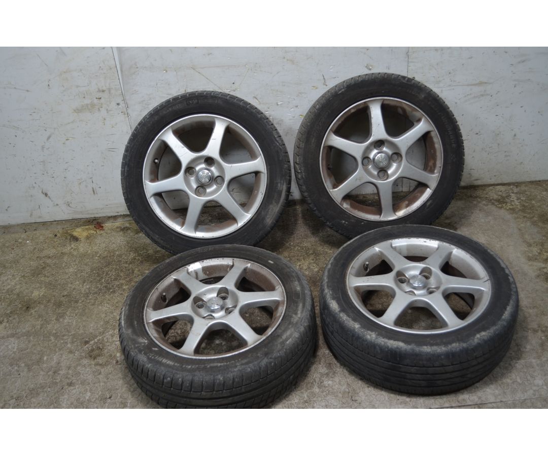 Treno Completo Gomme e Cerchi Toyota Yaris  Dal 1999 al 2006 Misura 195/55/R15 82H 4 Fori  1759484312749