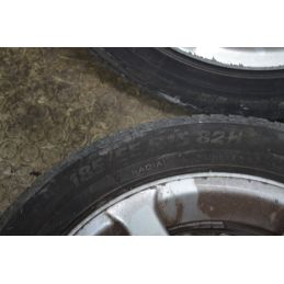 Treno Completo Gomme e Cerchi Toyota Yaris  Dal 1999 al 2006 Misura 195/55/R15 82H 4 Fori  1759484312749
