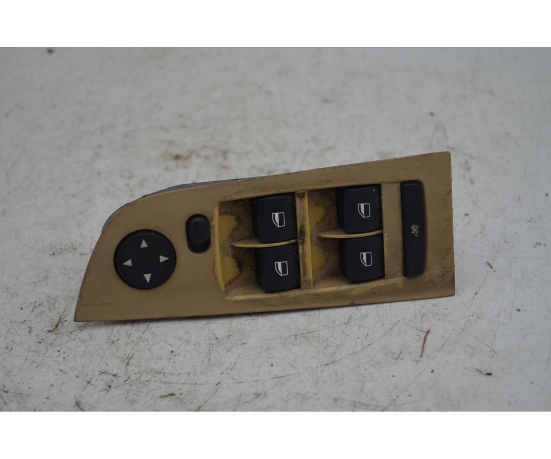 Pulsantiera Alzacristalli Anteriore SX BMW Serie 3 E90 Dal 2005 al 2013 Cod 9155503-01  1759841132935