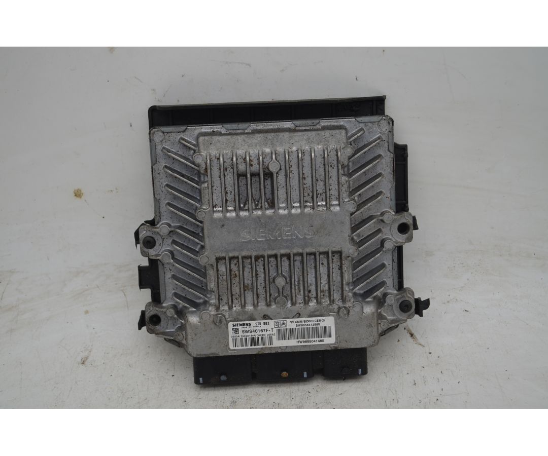 Centralina ECU Peugeot 407 Dal 2004 al 2012 Cod 5WS40167F-T  1759931935194