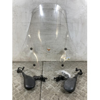 Parabrezza Con Staffe e Specchietti Honda SH 125 / 150 Dal 2005 al 2008  1760012888230