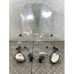 Parabrezza Con Staffe e Specchietti Honda SH 125 / 150 Dal 2005 al 2008  1760012888230