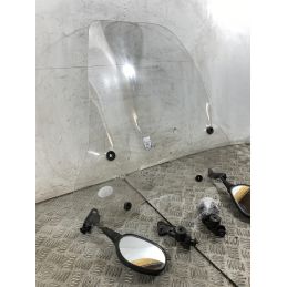 Parabrezza Con Staffe e Specchietti Honda SH 125 / 150 Dal 2005 al 2008  1760012888230